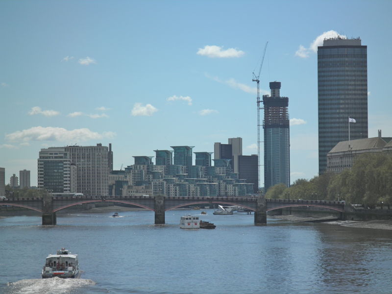View from Westminster Bridge upstream