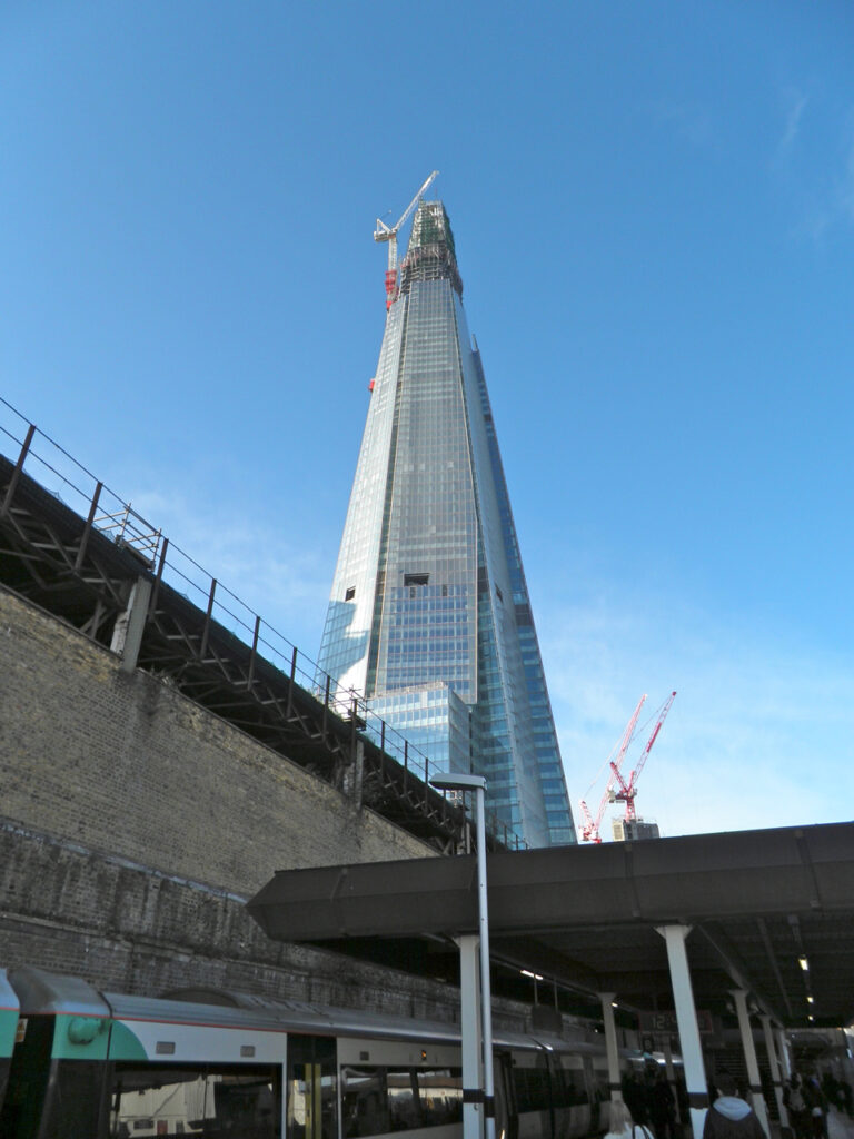 The Shard under construcion